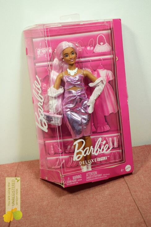 Other - Barbie Deluxe Style 11" Doll #1 in Glossy Pink